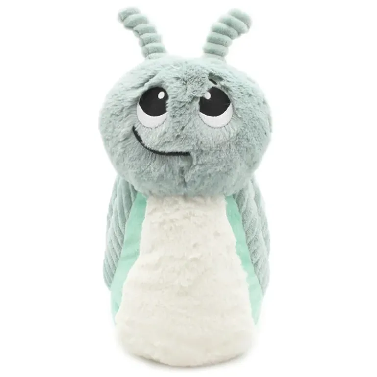 Peluche escargot Speedou maman et son bébé vert menthe