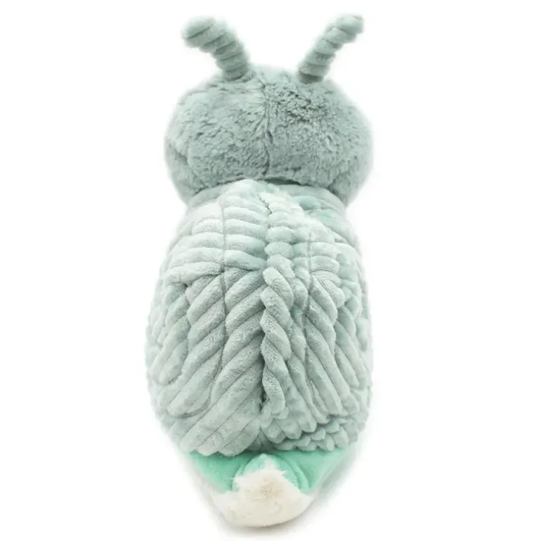 Peluche escargot Speedou maman et son bébé vert menthe