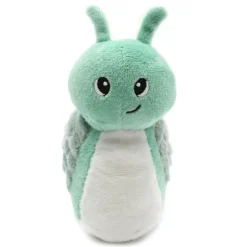 Peluche escargot Speedou maman et son bébé vert menthe