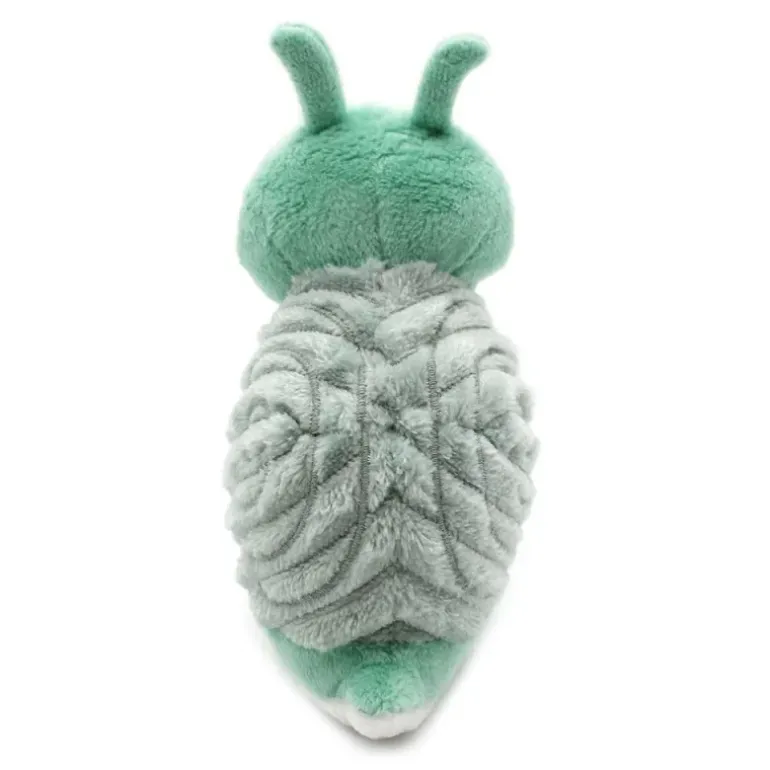 Peluche escargot Speedou maman et son bébé vert menthe