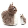 Peluche escargot Speedou maman et son bébé brun