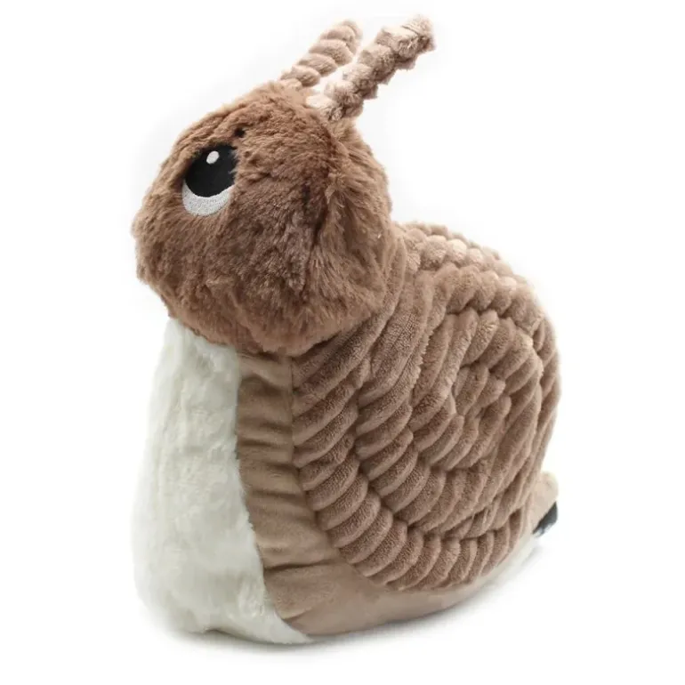 Peluche escargot Speedou maman et son bébé brun