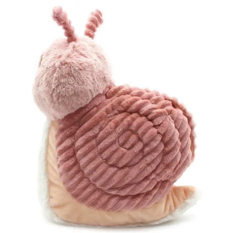 Peluche escargot Speedou maman et son bébé rose