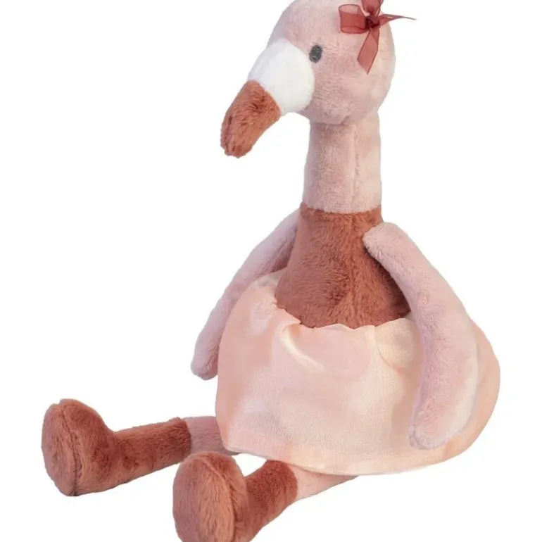 Peluche flamant rose Fiddle - 31 cm
