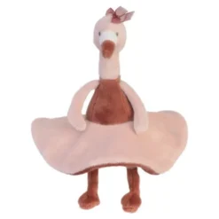 Peluche flamant rose Fiddle - 31 cm