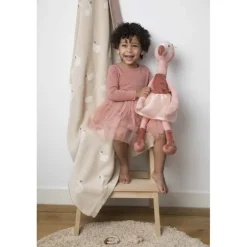 Peluche flamant rose Fiddle - 31 cm