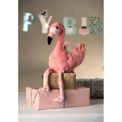Peluche flamant rose Jill - 30 cm