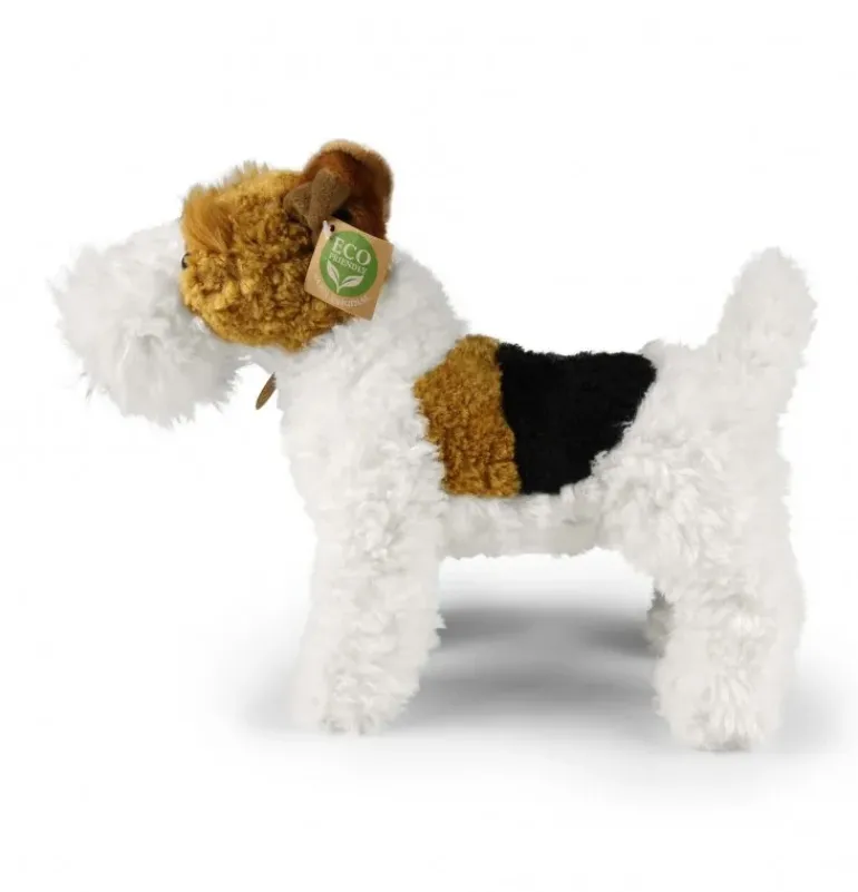 Peluche fox terrier - 30 cm
