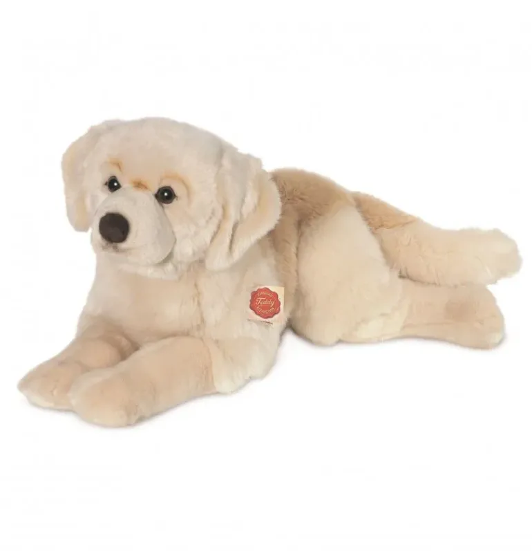 Peluche Golden Retriever couché - 60 cm