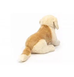 Peluche Golden Retriever assis - 30 cm
