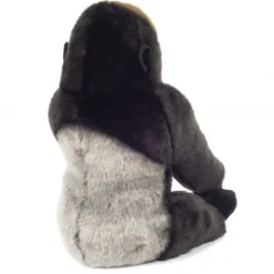 Peluche gorille de montagne assis - 35 cm