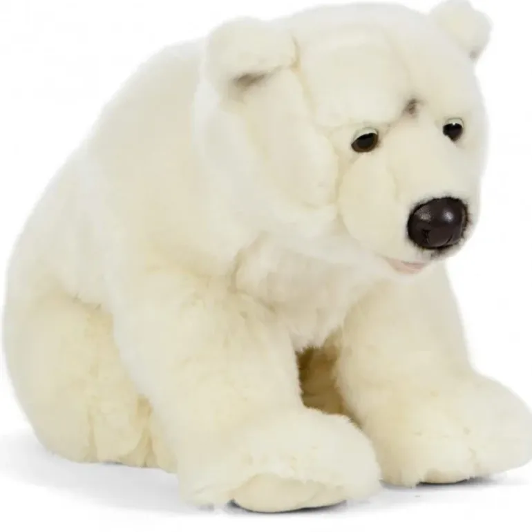 Peluche Grand Ours Polaire - 45 cm