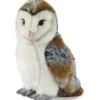 Peluche Grande Chouette Effraie - 27 cm