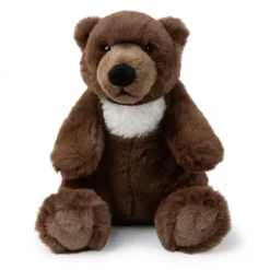 Peluche grizzly marron WWF ECO - 25 cm