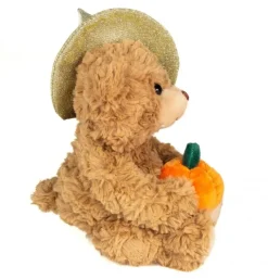 Peluche Halloween avec citrouille - 20 cm