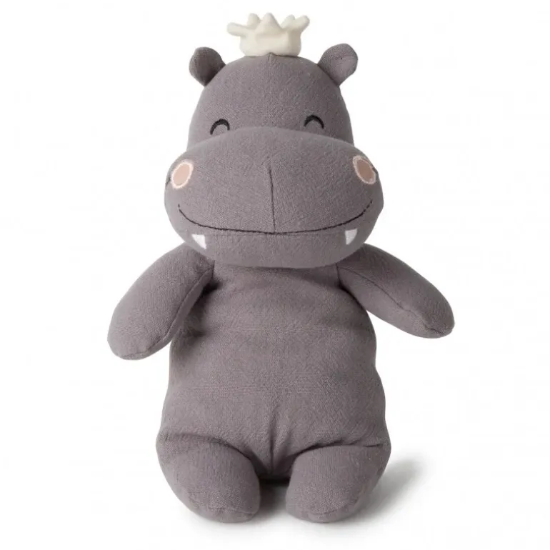 Peluche Hippo avec couronne