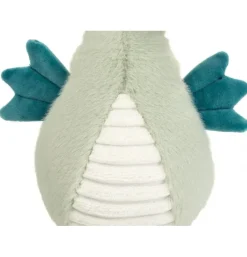 Peluche hippocampe vert Melba - 23 cm
