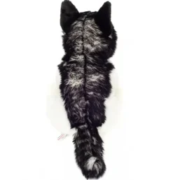 Peluche Husky assis - 30 cm