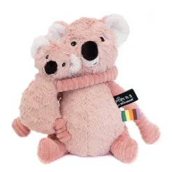 Peluche koala Trankilou rose