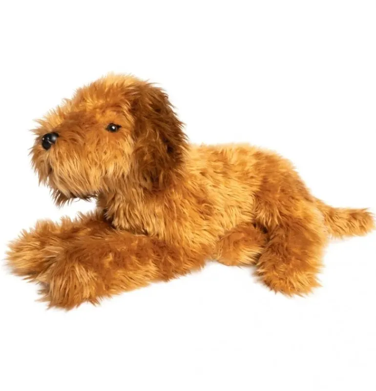 Peluche Labradoodle marron - 48 cm