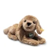 Peluche labrador Lenny brun - 23 cm