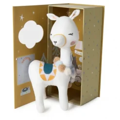 Peluche Lama Picca Loulou dans boîte cadeau