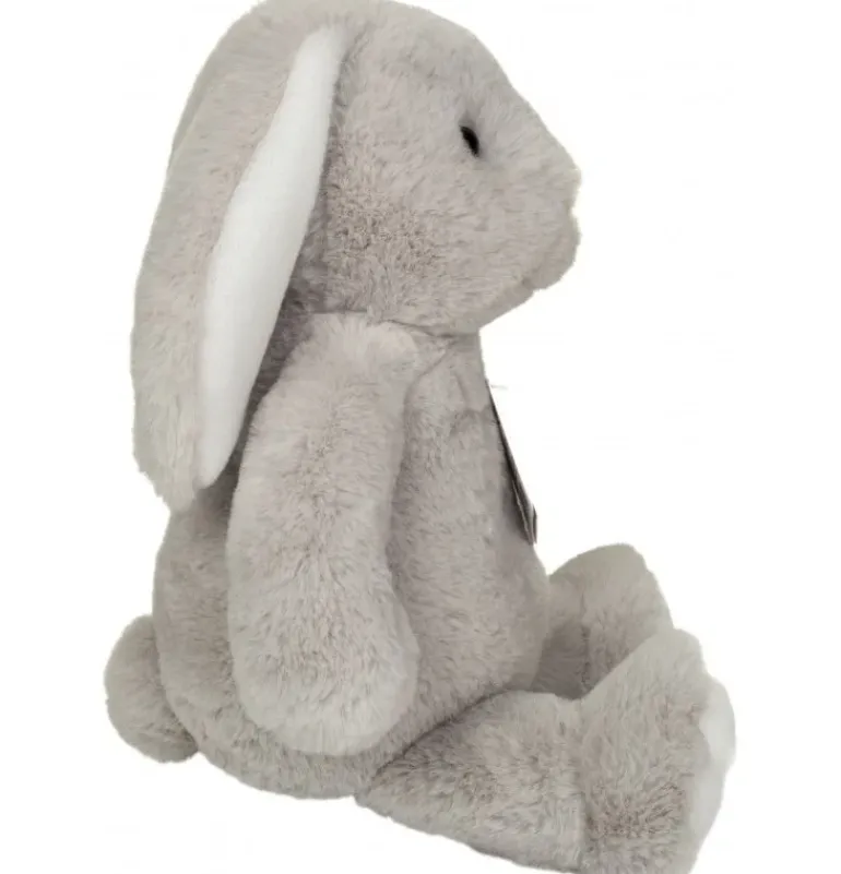Peluche lapin Abby gris - 32 cm