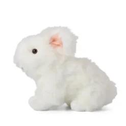 Peluche Lapin angora assis WWF - 20 cm