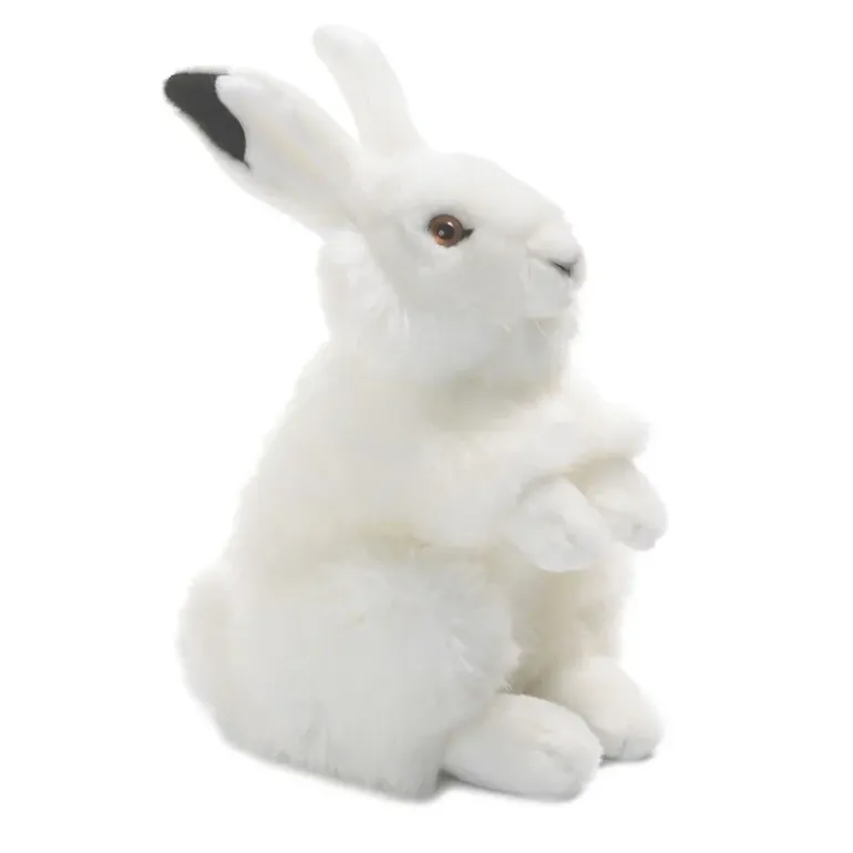 Peluche Lapin des neiges WWF - 24 cm