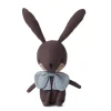Peluche Lapin Gris dans boîte cadeau