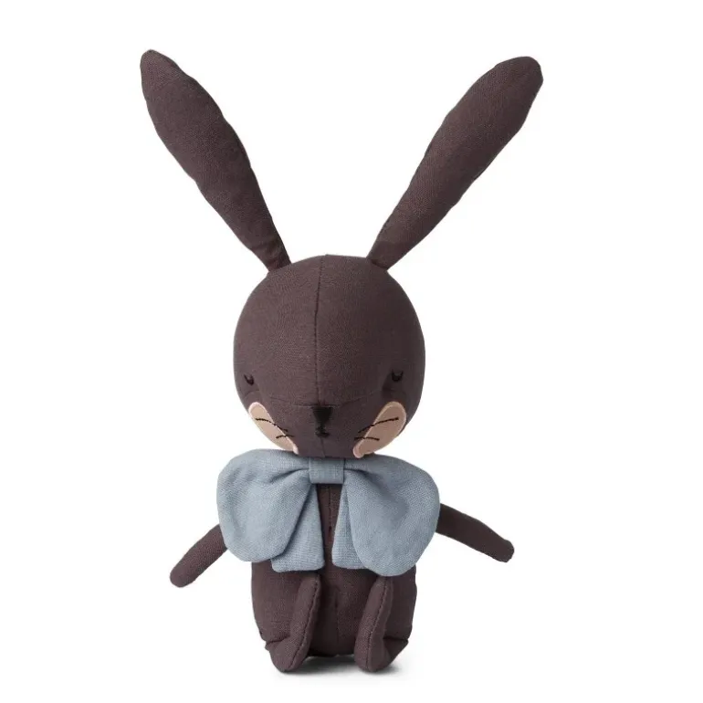 Peluche Lapin Gris dans boîte cadeau