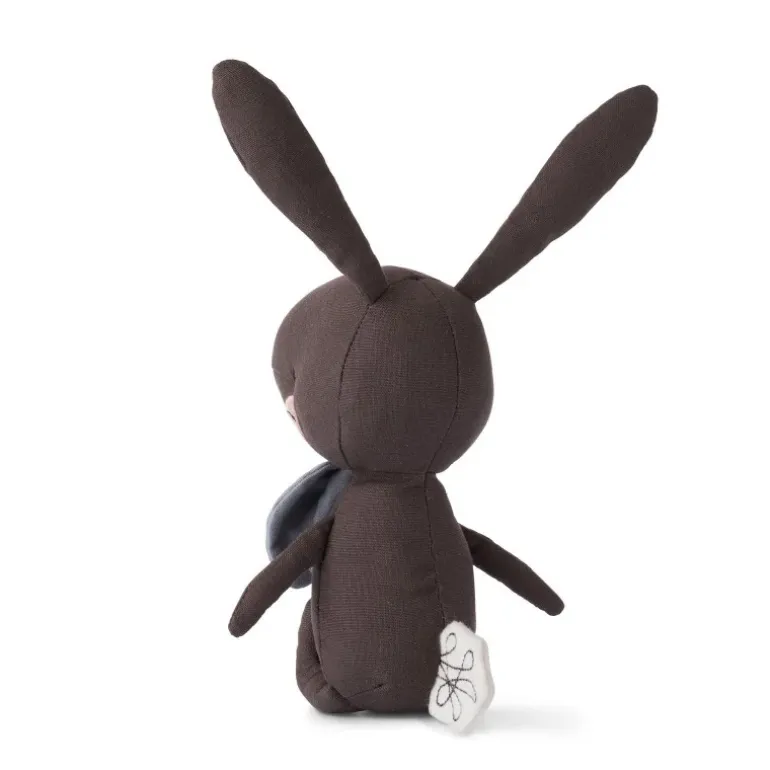 Peluche Lapin Gris dans boîte cadeau