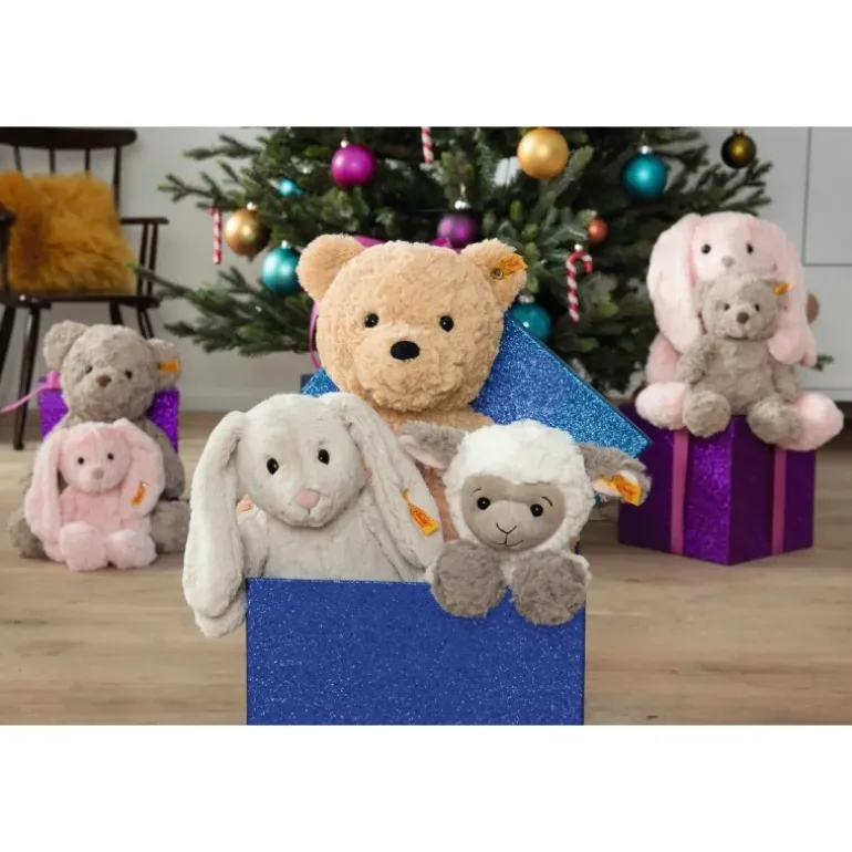 Peluche lapin Hoppie - 28 cm