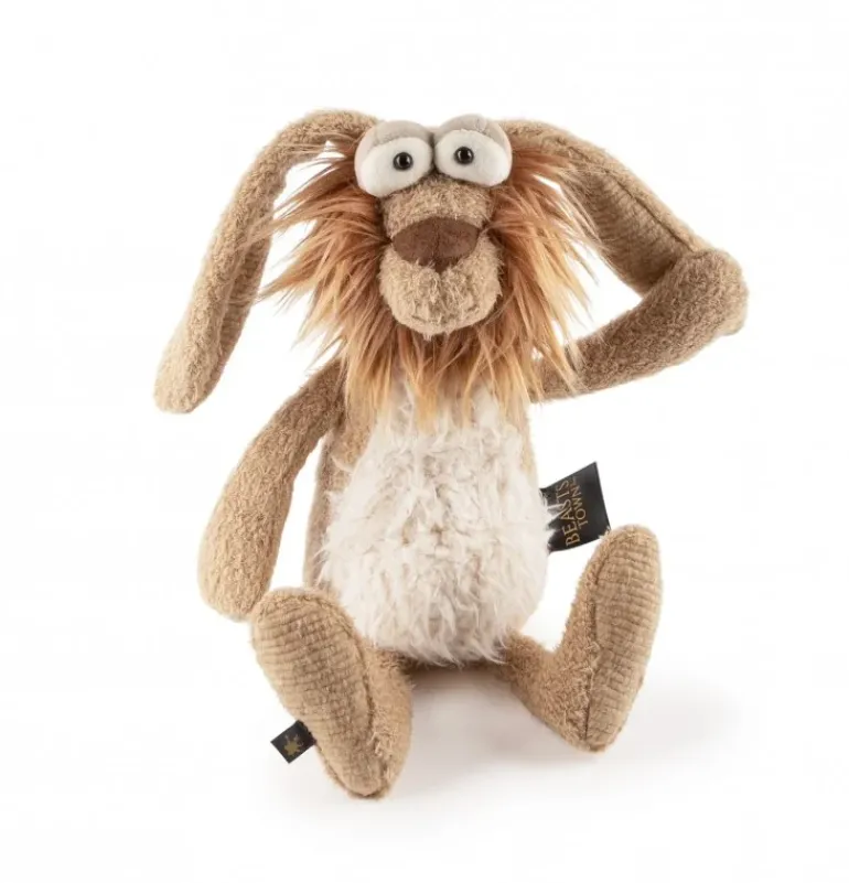 Peluche lapin "je-sais-tout"
