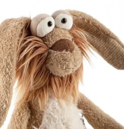 Peluche lapin "je-sais-tout"