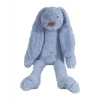 Peluche Lapin Richie Bleu profond - 28 cm