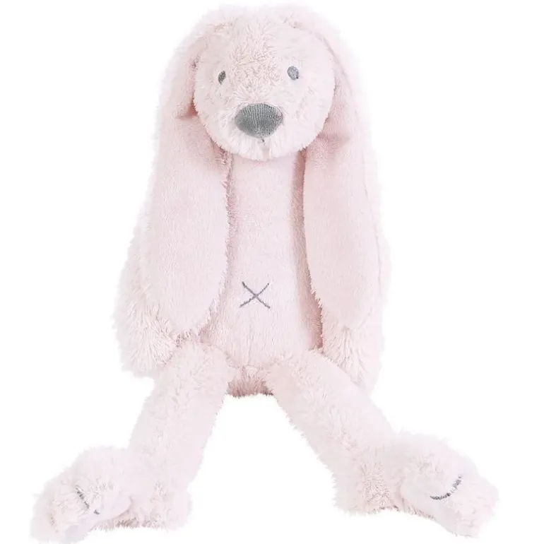 Peluche lapin Richie rose - 38 cm