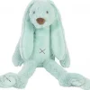 Peluche lapin Richie vert lagon - 38 cm