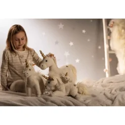 Peluche licorne Unica - 20 cm
