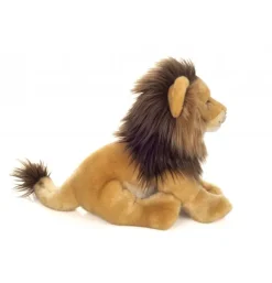 Peluche lion assis - 30 cm