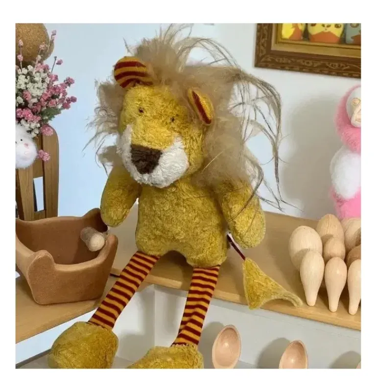 Peluche lion bio
