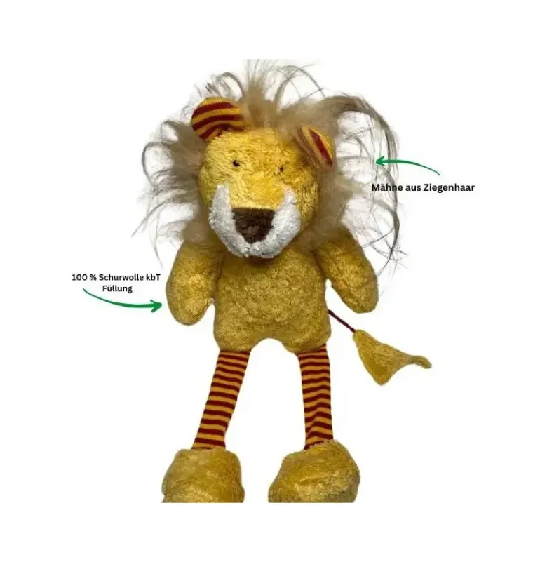 Peluche lion bio