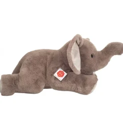 Peluche éléphant couché - 55 cm