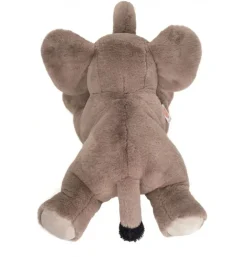 Peluche éléphant couché - 55 cm
