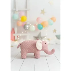 Peluche éléphant en crochet MINI