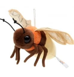 Peluche luciole avec lumière - 17 cm