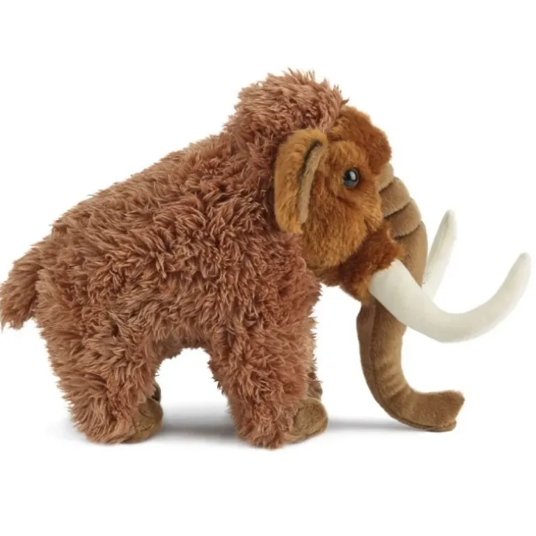 Peluche mammouth laineux - 26 cm