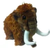 Peluche Mammouth poils longs - 23 cm