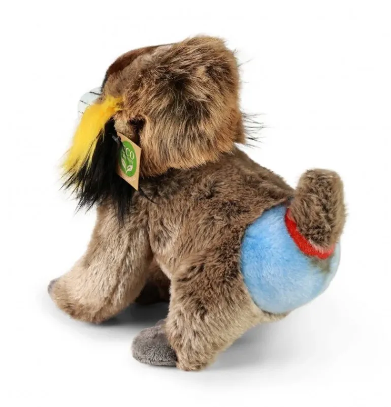 Peluche mandrill - 28 cm