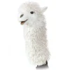 Peluche marionnette Alpaga